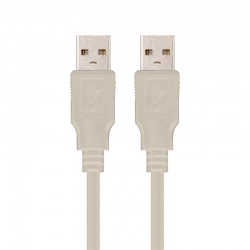 CABLE USB 2.0 TIPO AM-AM 1M...