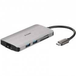 DOCK HUB USB D-LINK 8 EN 1...