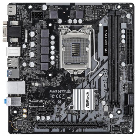 PLACA BASE ASROCK H510M-HVS...