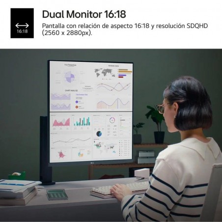 MONITOR LG DUAL UP ERGO...