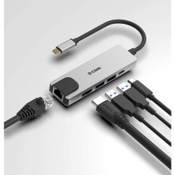 DOCK HUB USB D-LINK 5 EN 1...