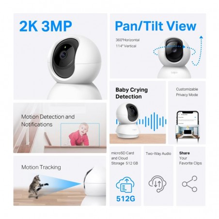 CAMARA IP TP-LINK TAPO TC71...