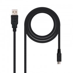 CABLE USB AM/MICRO B/M 0.8M...