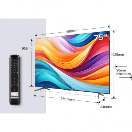 TELEVISOR TCL 75 QLED PRO...