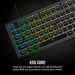 TECLADO GAMING CORSAIR K55...