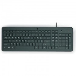TECLADO HP 150 USB BLACK