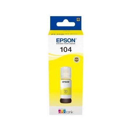 TINTA EPSON BOTE 104 YELLOW...